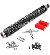 SpeTool 13 Inch Helical Planer Cutter Head for DW735 DW735X DW735-XE Thickness Planer, Spiral Cut...