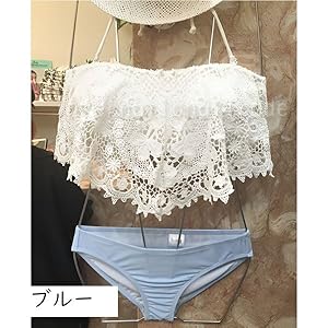 airspace ホワイトレースビキニ　上下 airspace ホワイトレースビキニ 上下 楽天市場】ビキニ 2点