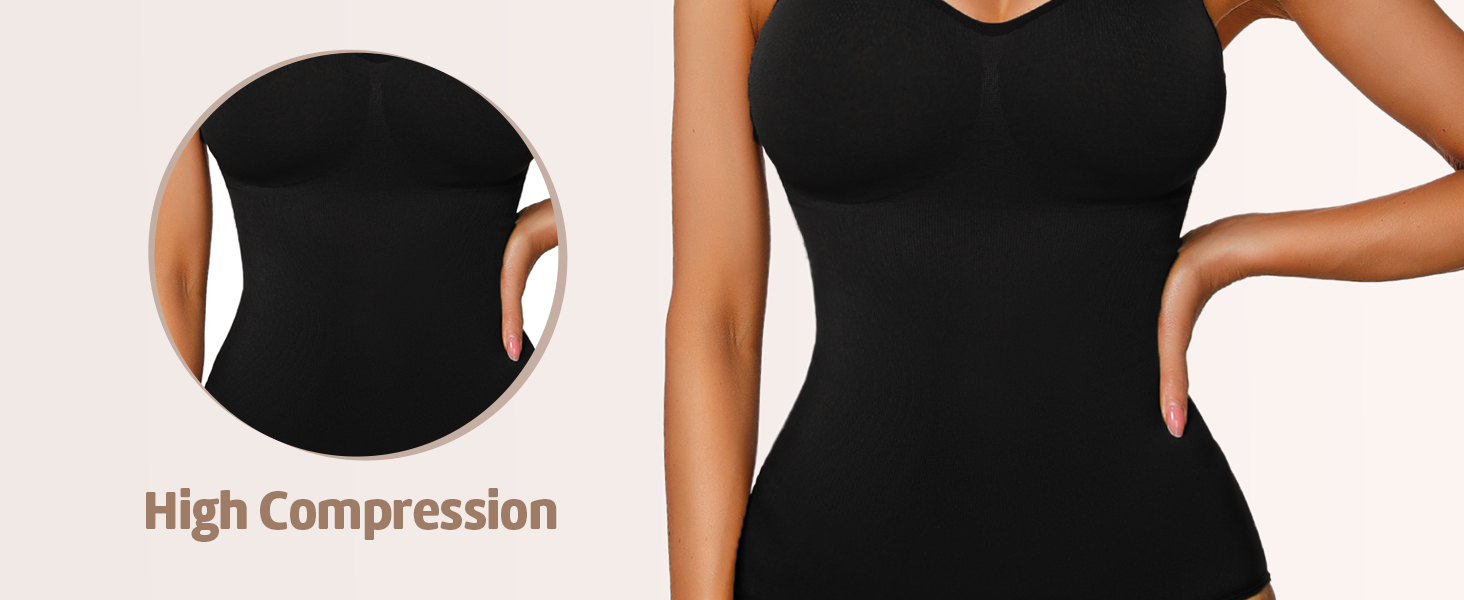 cami bodysuit tummy control body shaper shapewear