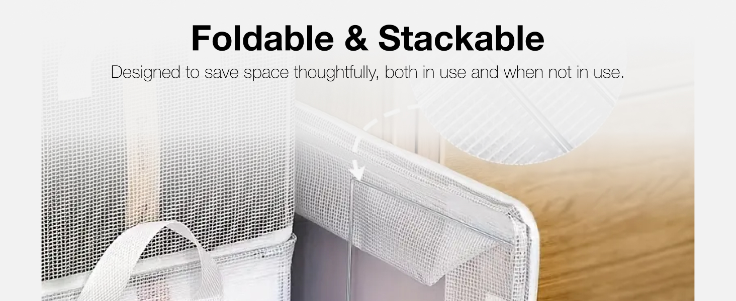 transparent wardrobe organizer