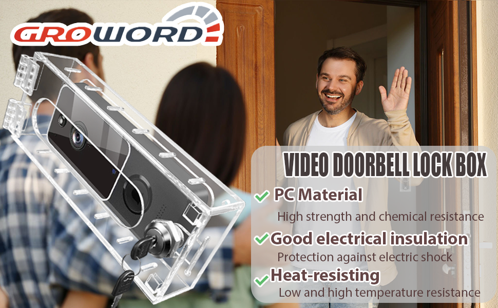 anti theft doorbell mount