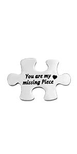 You are My Missing Piece Token Puzzle Piece Deployment Gift