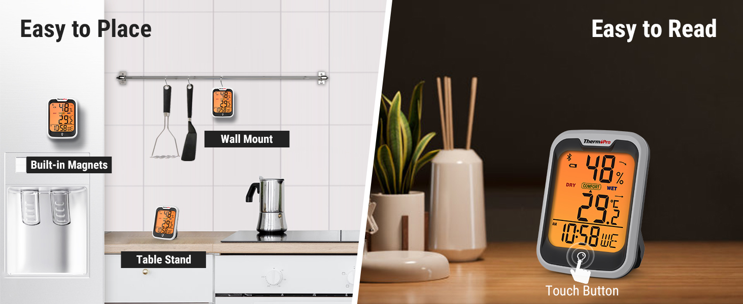 EASY TO PLACE AND READ