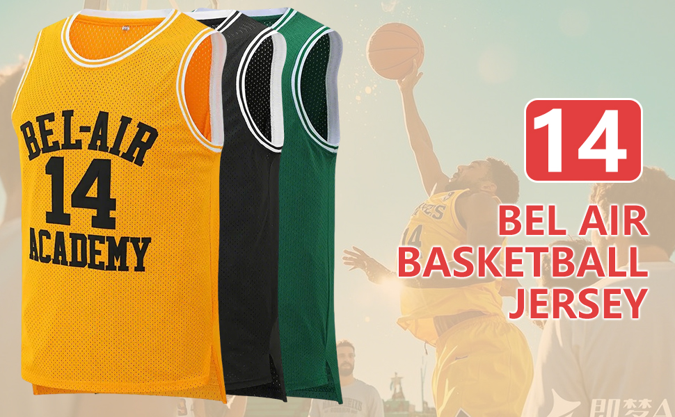 Bel Air Academy basketball Jersey