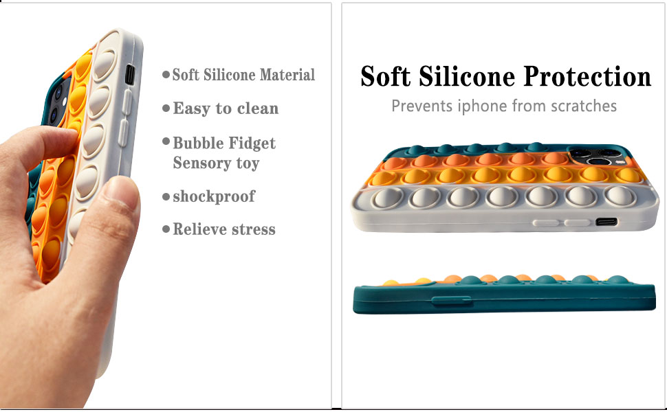 Bubble Cases for iPhone 11 Cute BubblePopping