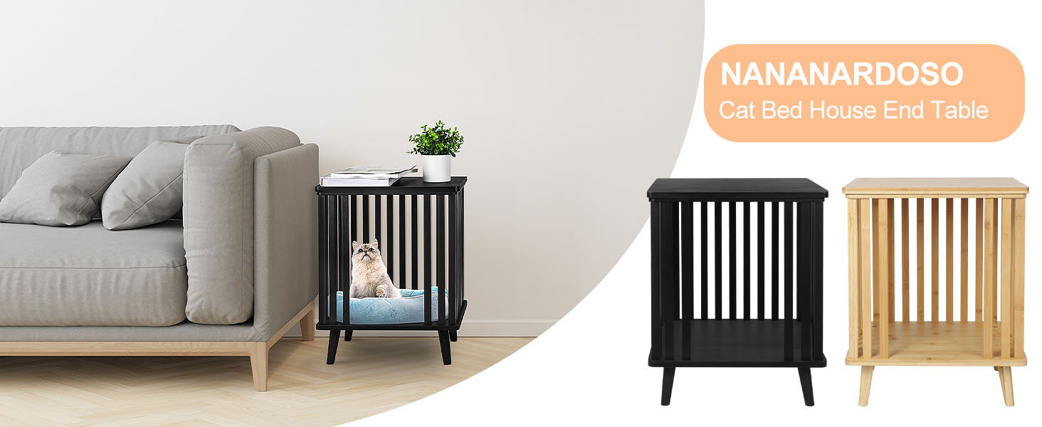cat bed house end table