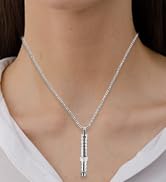 Stress Relief Mindful Necklace, Mindful Anapana Breathing Necklace Stress Anxiety Whistle Necklac...