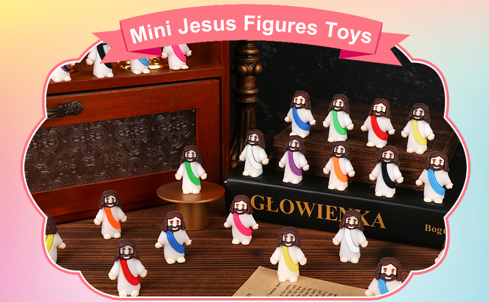 50 pcs Mini Jesus Figures