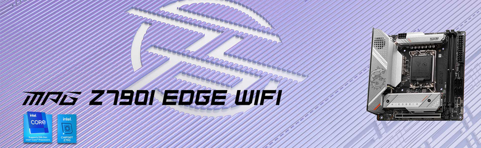 MSI MPG Z790I Edge Mini-ITX Motherboard with Premium Cooling