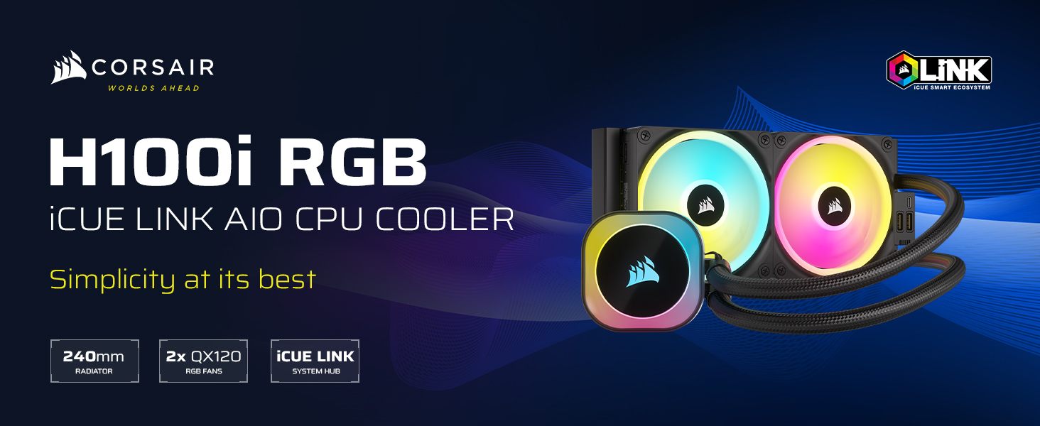 iCUE LINK, icue system hub, fan controller, rgb controller, fan speed controller
