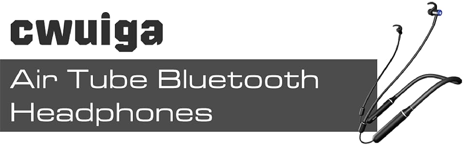 Air Tube Bluetooth Headphones