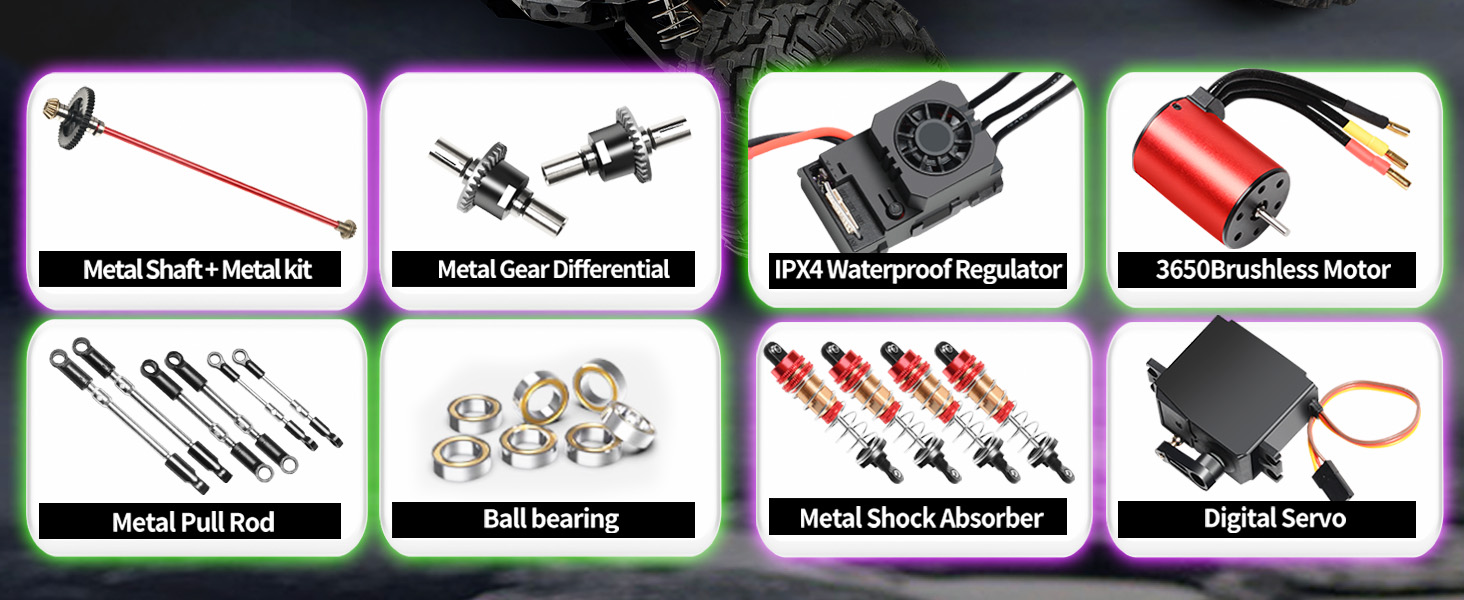 Limodgo Brushless RC Car for Adults, 110 Fast Remote