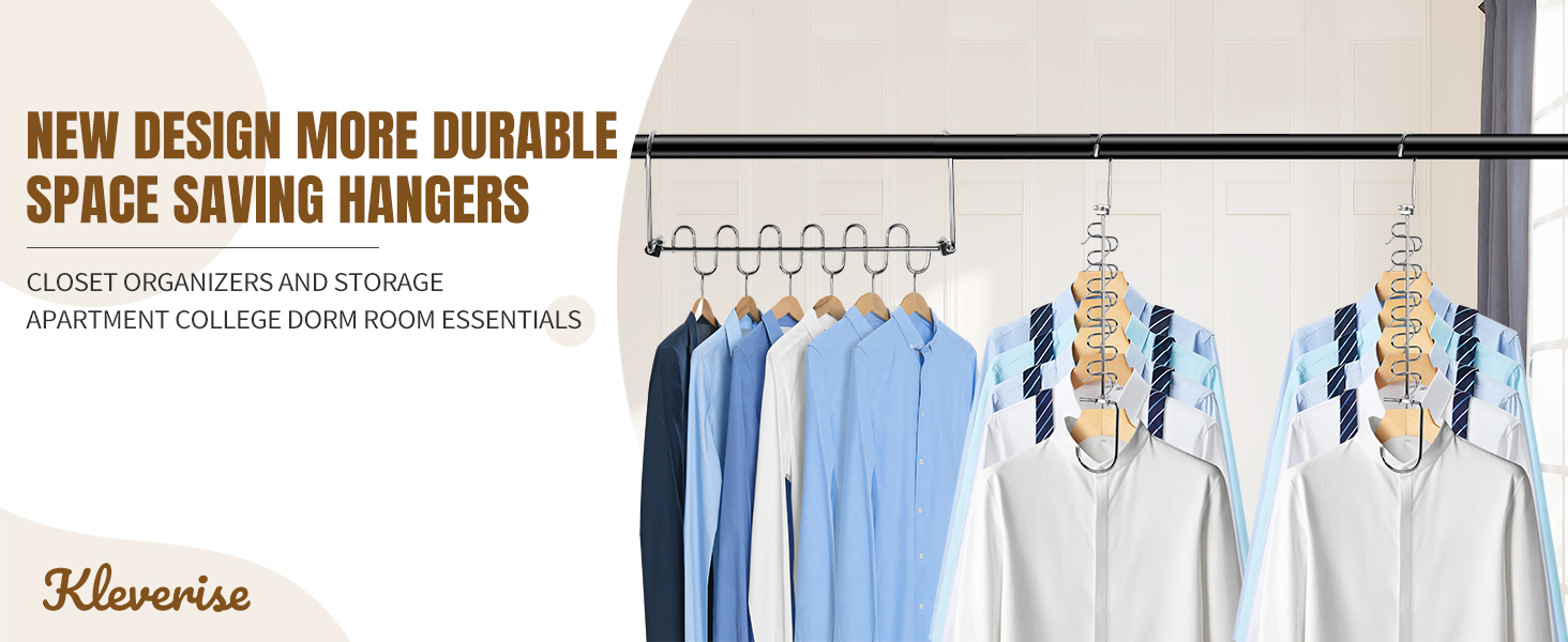 space saving hangers for clothes