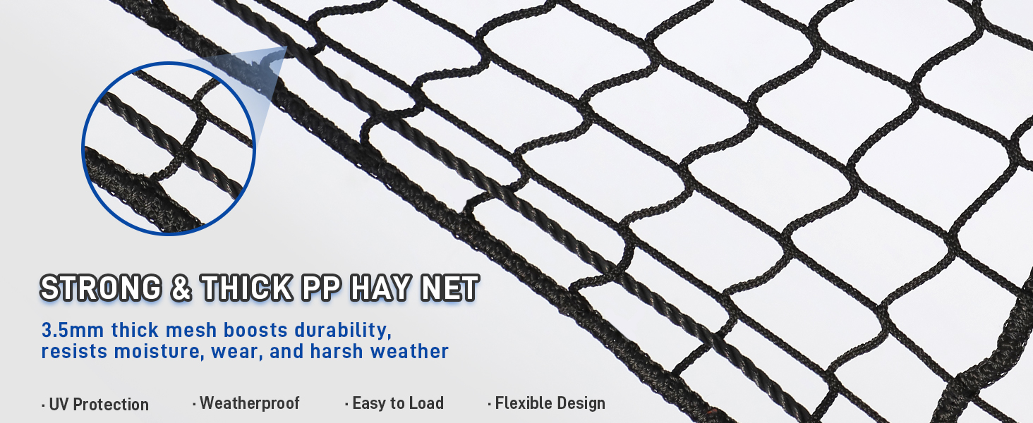 round bale hay net