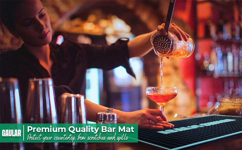 Ultra Premium Quality Bar Mat NonToxic Non Slip Stylish