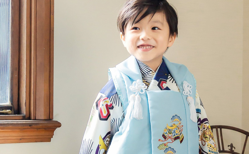 TIFFANY♡ 小町kids男の子♡被布セット⭐︎値段交渉⚪︎ TIFFANY様専用♡ 小町kids男の子♡被布セット⭐︎値段交渉