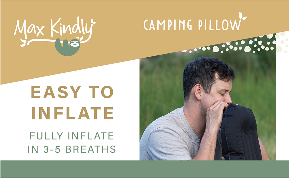 hiking pillow backpacking pillow ultralight camp inflatable camping air travel camper