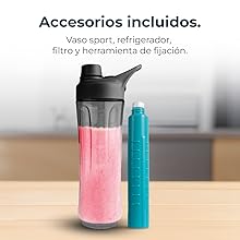 Liquidificadora/aço inoxidável / termorresistente / 1,5 litros / 2300 W / 5 velocidades / copo