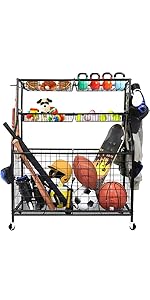 Sports Equipment Organizer