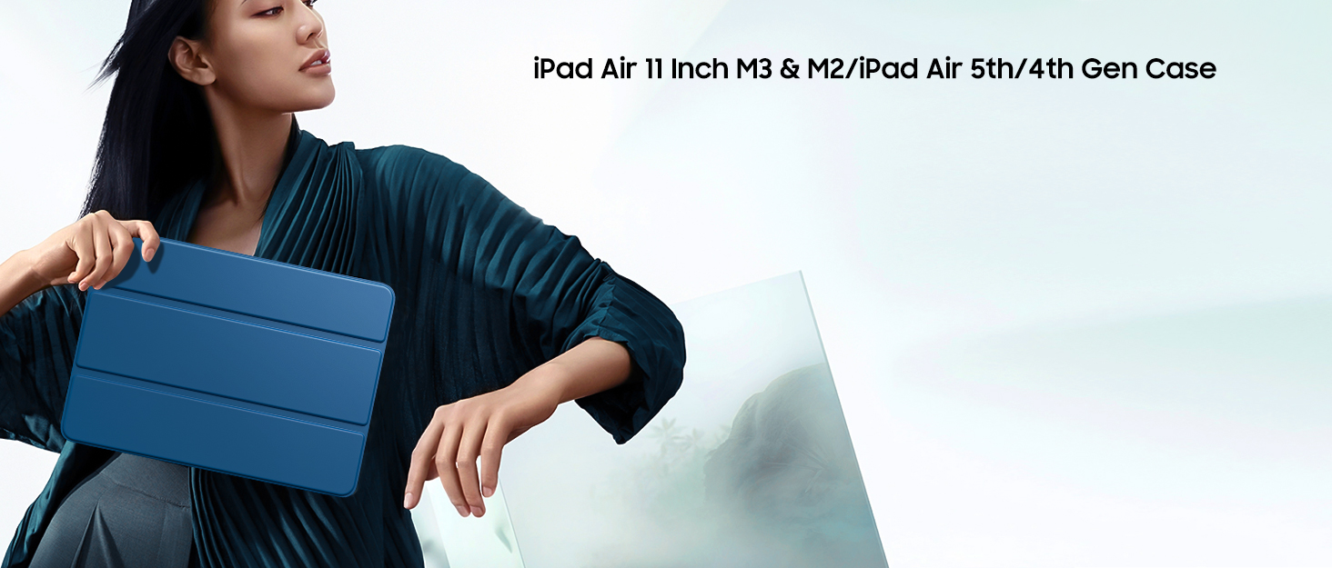 iPad air 11 inch case M3 2025/M2 2024 iPad air 5th generation case iPad air 4th generation case