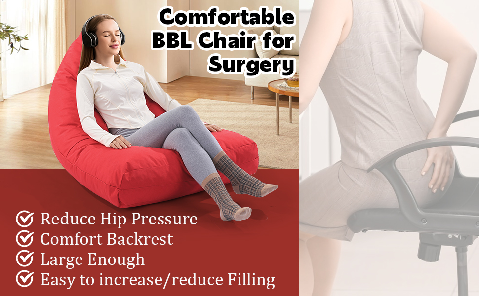 HOMBYS BBL Chair with Shredded Foam Filling for BBL Surgery Sitting & Sleeping
| HOMBYS Brazilian Butt Lift Pillow S Ae2e9cd4 1801 4250 Ade1 F7a7f754007e. CR0,0,970,600 PT0 SX970 V1