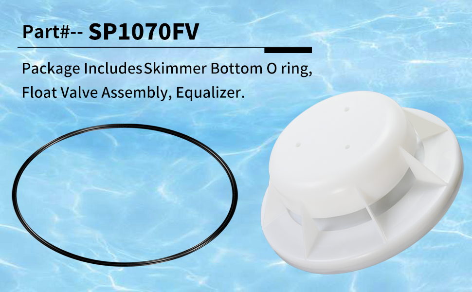 Vsttar Plastic SP1070FV Equalizer Skimmer Float Valve