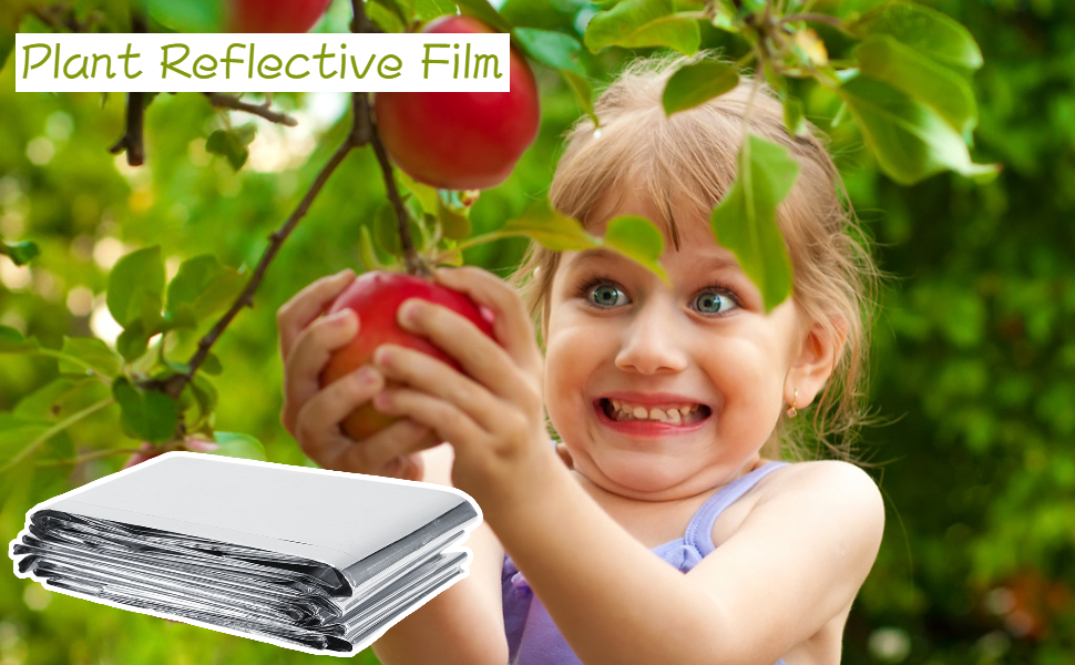 Yosoo Plant Reflective Film Garden Greenhouse Grow Highly