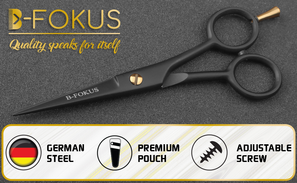 Moustache scissors 