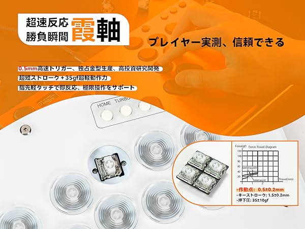 asaさま専用 Amazon | TIKITAKA FTG Kylinix K15 レバーレス格闘ゲーム