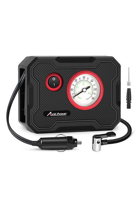 ACAP017 12V tire inflator portable air compressor