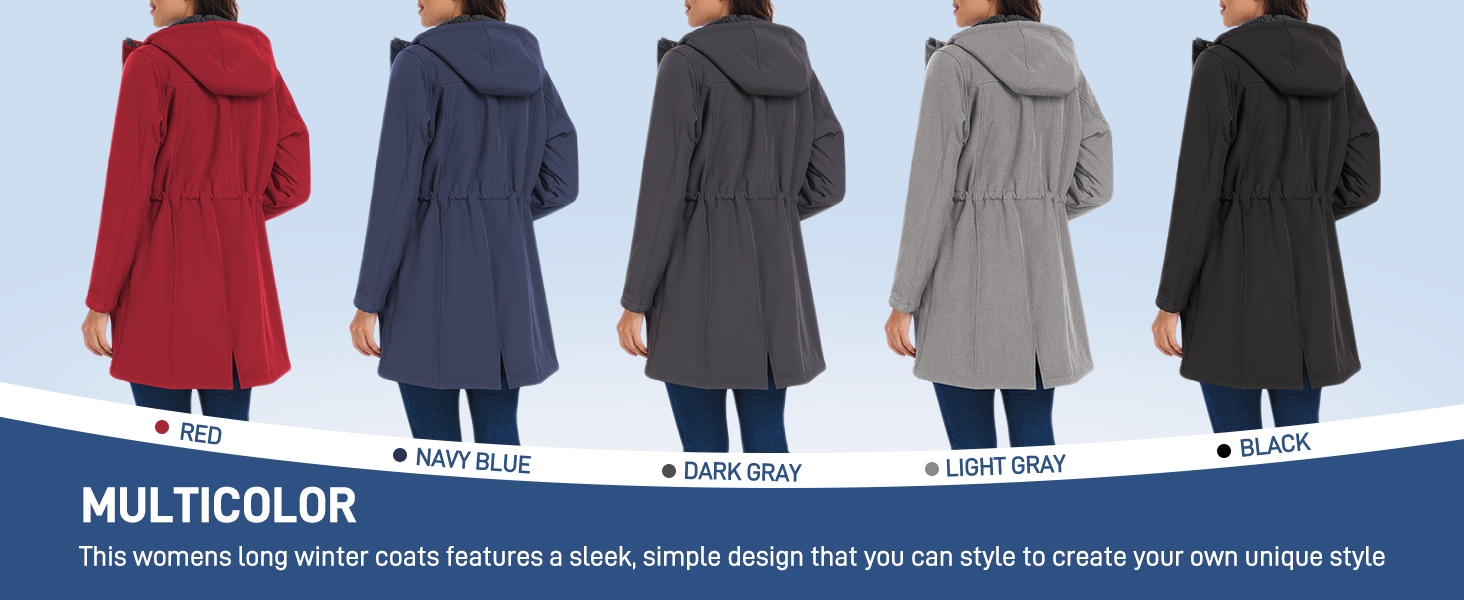 warm womens winter coat
