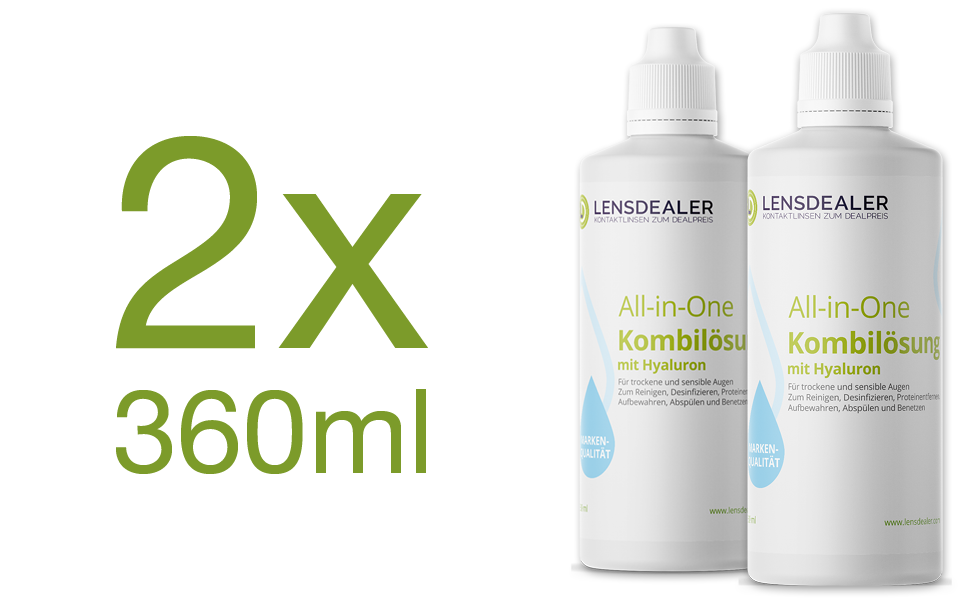Lensdealer All-in-One 2x360ml 
