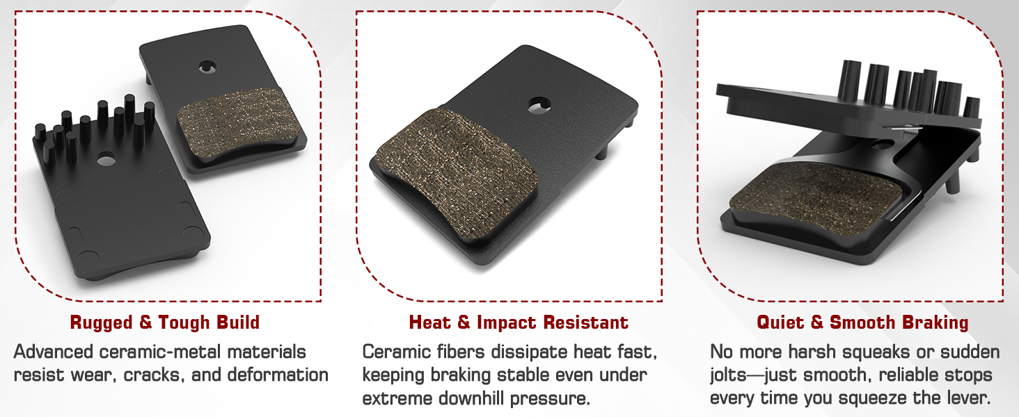 brake pad feature