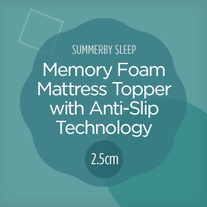 2.5cm mattress topper