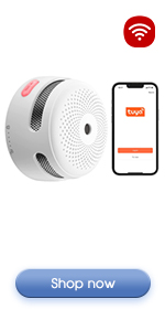 Wi-Fi Smoke Detector, XS01-WT