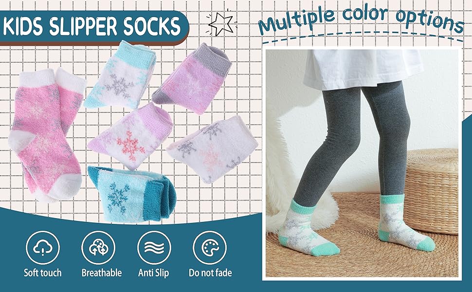kids fuzzy socks