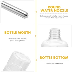 Puppy Water Bottles Kitten Water Bottles Puppy food bowl pet hanging water bottle