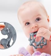 baby infant teether toys silicone teething gel ball sensory grasping activity teether chew toy baby