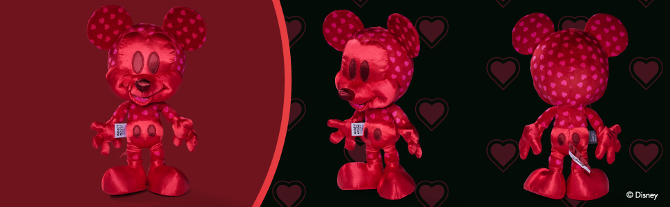 mickey,sammelfigur,limitiert,plüschfigur