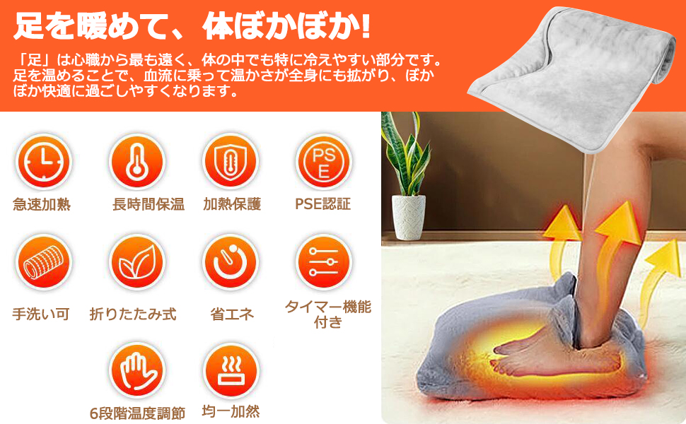 Amazon.co.jp: Favoreal 【2025年革新 冬 暖房 】電気足温器