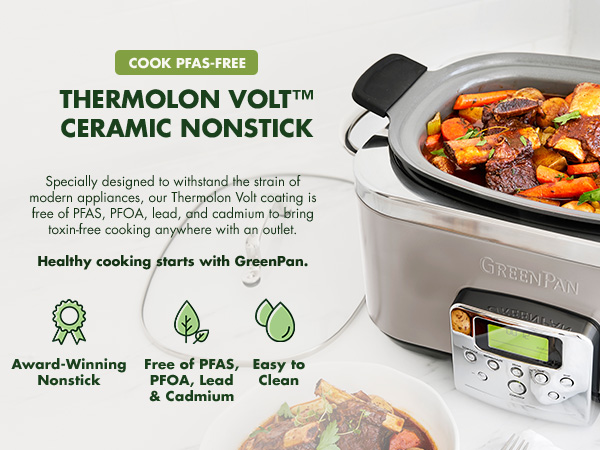 Amazon.com: GreenPan Elite 8-in-1 Programmable 6QT Electric