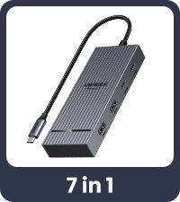 Amazon | UGREEN 7 in 1 Revodok Pro USB C ドッキング