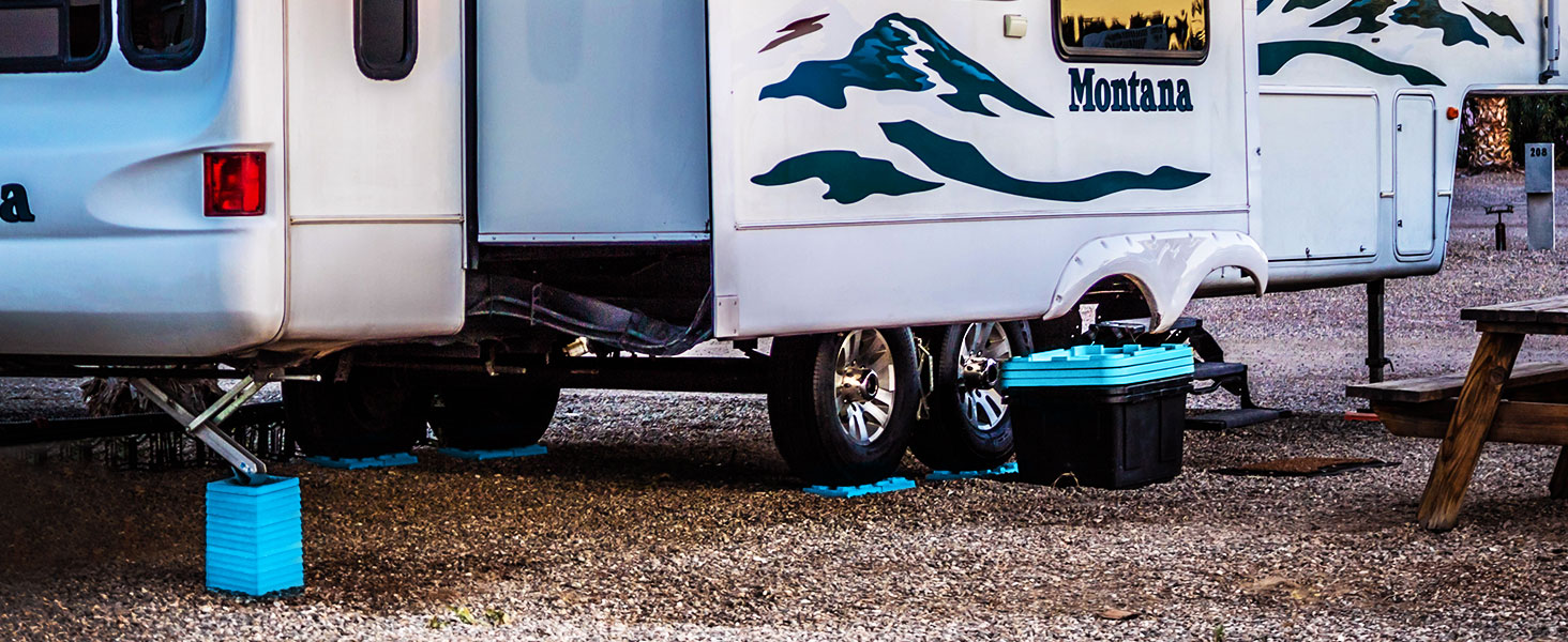 Kohree Heavy Duty RV Leveling Blocks, 20 Pack Camper