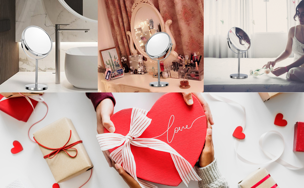 magnifying makeup mirror