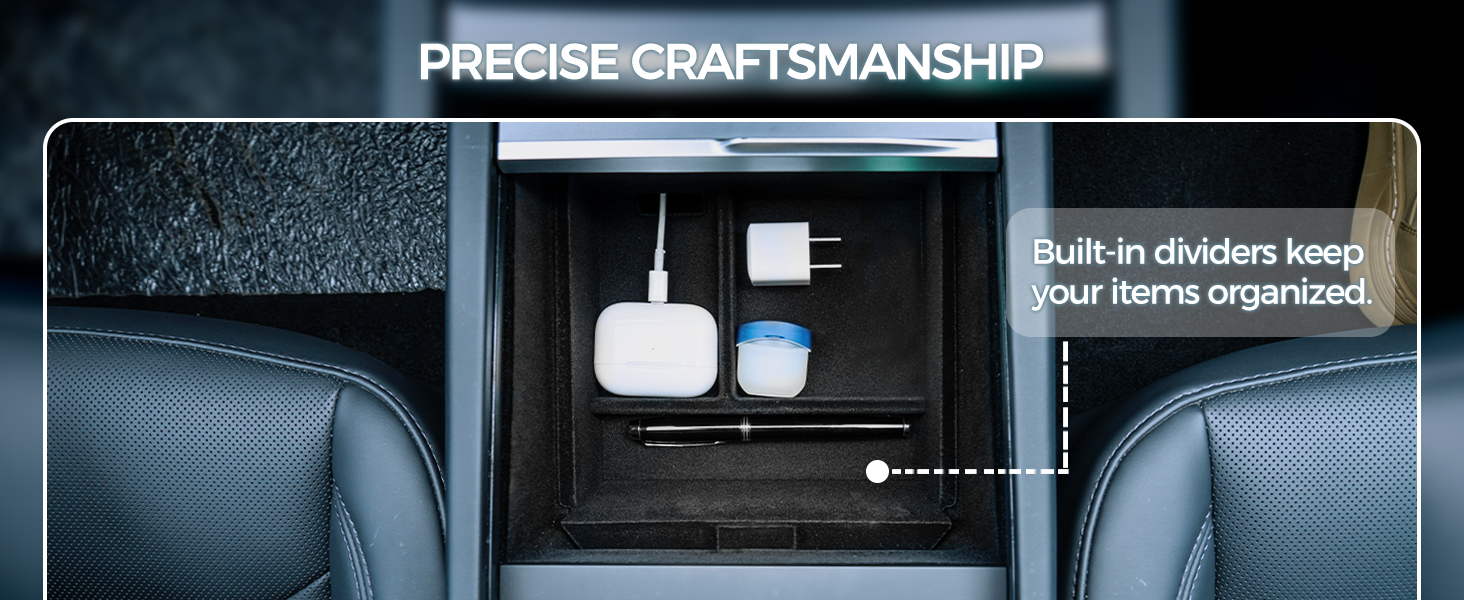 KYX 5PCS Center Console Organizer Compatible with 2024