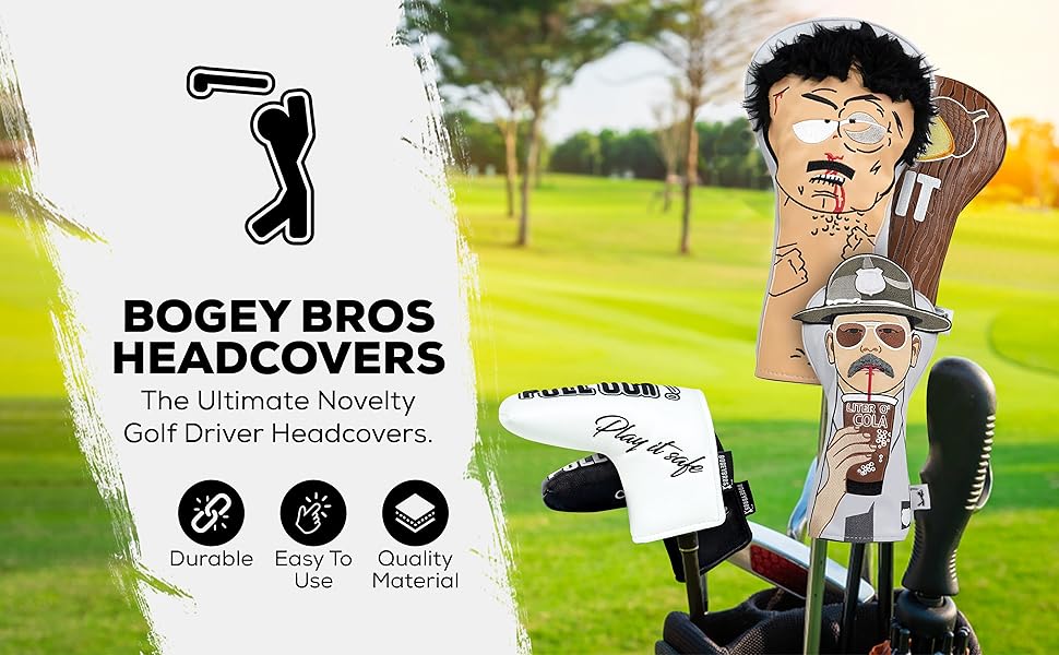 Amazon.com : Bogey Bros Golf Le Tits Now Driver Headcover