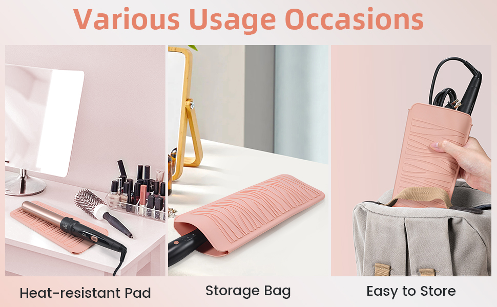 Multi-functional heat protection mat