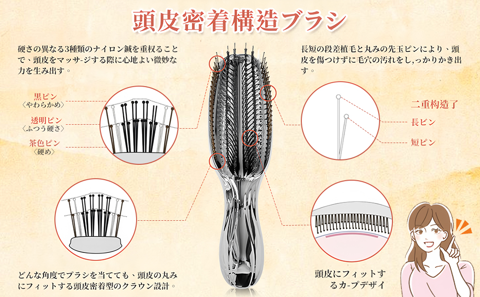 ヘアブラシ