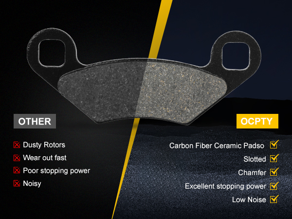おにゃ Amazon.com: OCPTY Carbon Fiber Brake Pads Fit for 2012 2013