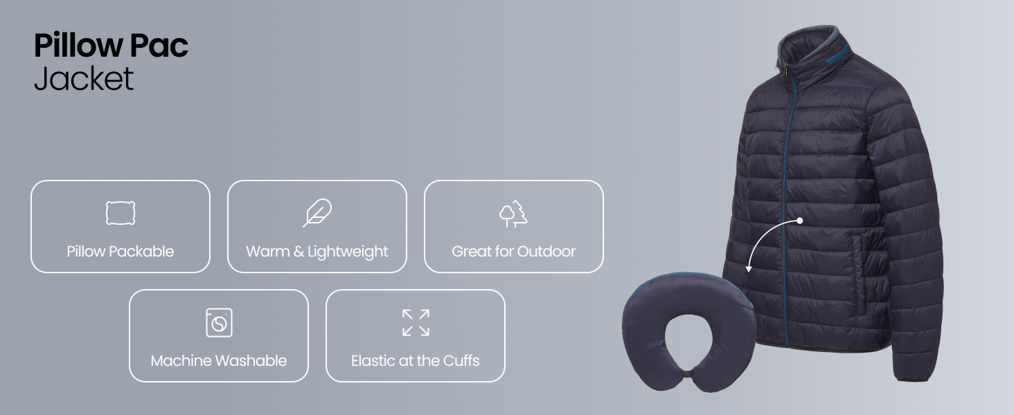 pillow pac jacket